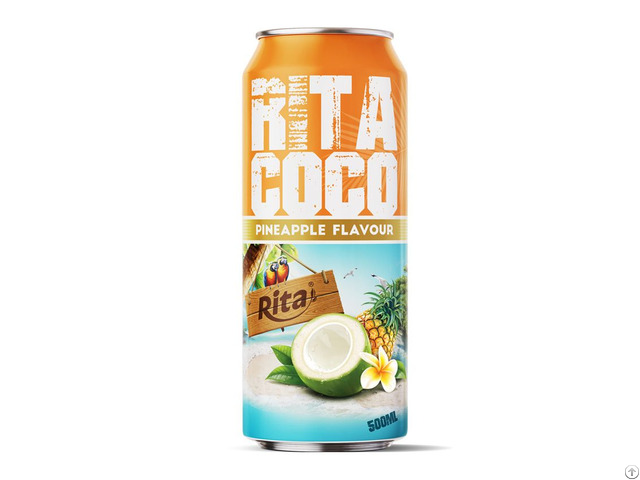 Coconut Water With Pineapple Flavour From Rita Coco Brand