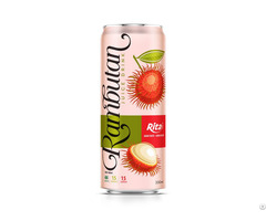 Best Natural 320ml Rambutan Juice Drink Exporter Frim Rita