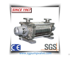 Horizontal Water Pump With Multiple Turbines For Power Plant Made Of Stainless Steel Ss304