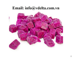 Iqf Frozen Flesh Red And White Dragon Fruit High Quality