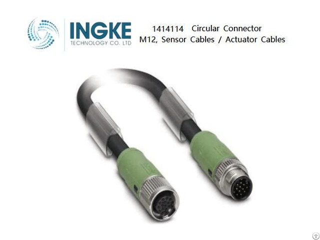 Ingke 1414114 M12 Sensor Actuator Cables Circular Connector