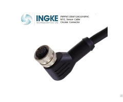 Ingke Pxppvc12raf12acl010pvc M12 Receptacle Sensor Cable Circular Connector