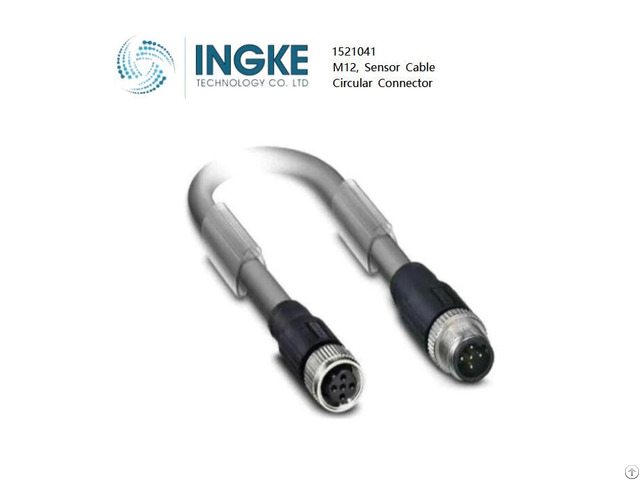 Ingke 1521041 M12 Sensor Actuator Cables Circular Connector