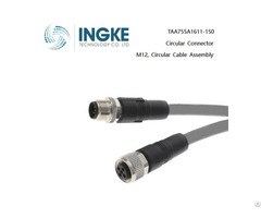 Ingke Taa755a1611 150 M12 Cable assembly Circular connector