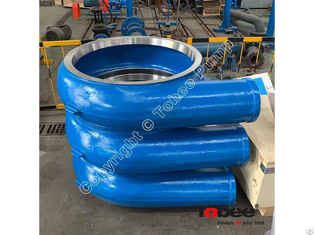 Tobee® G8110a05a Volute Liner Is One Of The Wetted Parts For 10x8 Ah Slurry Pumps