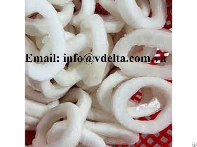 Frozen Sliced Fresh Squid