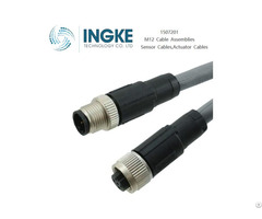 Ingke 1507201 M12 Cable Assemblies Sensor Actuator Cables