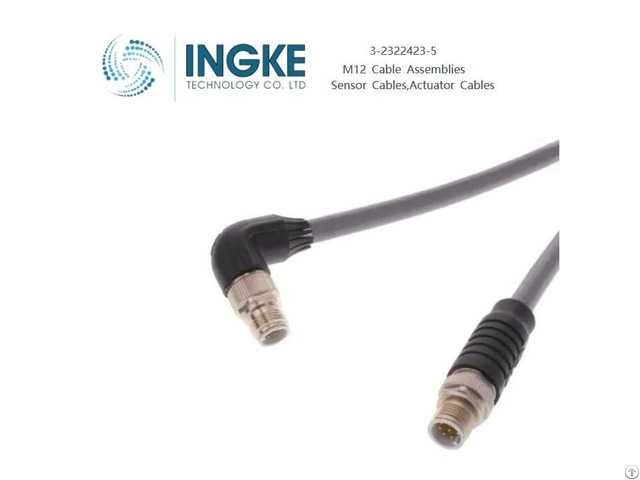 Ingke 3 2322423 5 M12 Cable Assemblies Sensor Actuator Cables