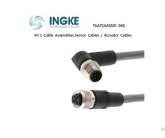 Ingke Taa75aa5501 060 M12 Cable Assemblies Sensor Actuator Cables
