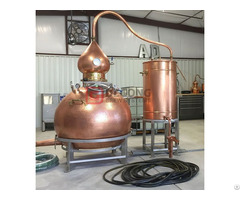 300l Copper Pot Still Alcohol Whiskey Vodka Distillation Equipment