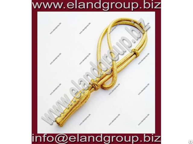 Gold Mylar Wire Sword Knot