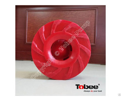 Tobee® 4x3 Ah Slurry Pump Polyurethane Wearing Parts Impeller D3147u38