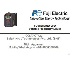 Fuji Ac Drives For Industrial Automation