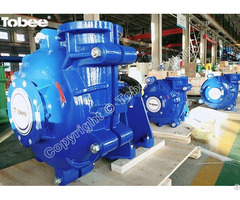 Tobee Manufacture 8x6e And 6x4d Ah Metal Lined Centrifugal Slurry Pumps With Expeller Seal