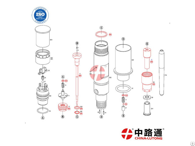 Denso Common Rail Injectors Spare Parts