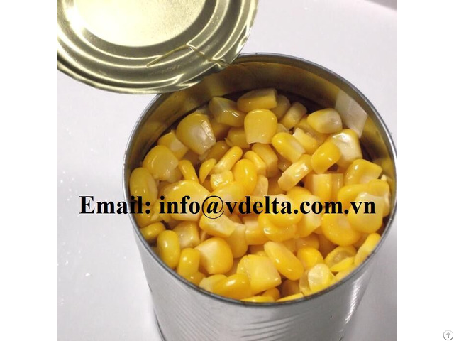 Canned Sweet Corn From Vietnam