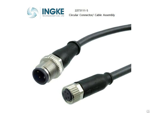 Ingke 2273111 5 Circular Connector M8 Fenale To M12 Male