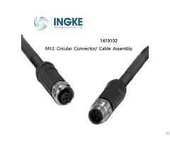 Ingke 1419102 Cable Assembly M12 Sensor Cables Circular Connector