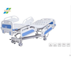 Five Function Electric Adjustable Nursing Medical Icu Patient Hospital Bed