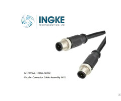 Ingke M12b05ml 12bml Sd002 M12 Cable Assemblies Circular Connector