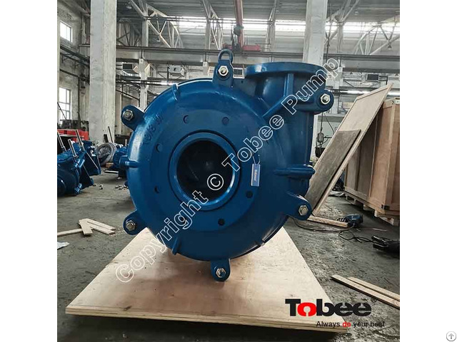 Tobee® Rubber Lined 10 8e M Slurry Pump With Packing Seal