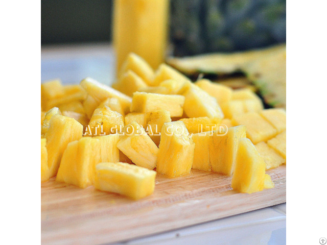 Most Favourite Pineapple Natural 2021 Frozen Fruit In Dice Hafl Cut