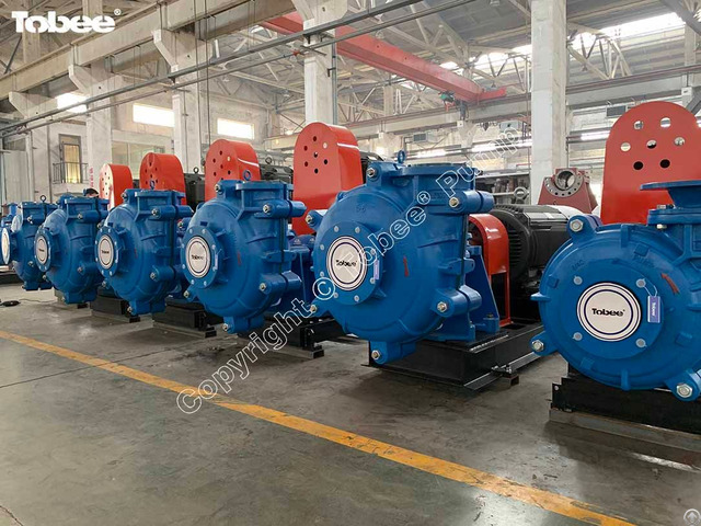 Tobee® 8 6e Ahr Slurry Pumps With Zv And Dc Drive Type