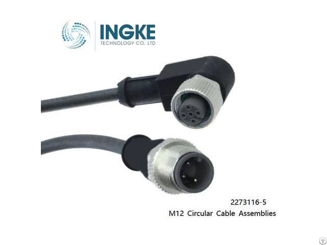 Ingke 2273116 5 M12 Cable Assemblies Sensor Actuator Cables