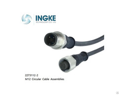 Ingke 2273112 2 M12 Circular Cable Assemblies Sensor Actuator Cables