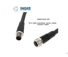 Ingke Tab62535501 007 M12 Cable Assemblies Sensor Actuator Cables