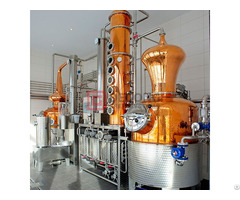 500l Column Still Alcohol Distillation Equipment