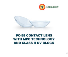 Pc 58 Contact Lens With Class 2 Uv Block