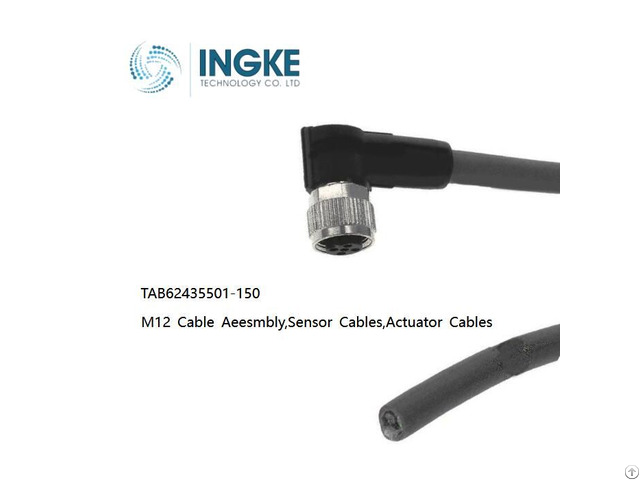 Ingke Tab62435501 150 M12 Cable Aeesmbly Sensor Actuator Cables