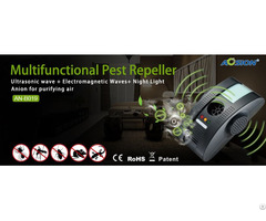 Electronic Anti Mosquito Repeller Three Speakers Ultrasonic Indoor Pest Mice Rat Repellent