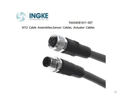 Ingke Taa545b1411 007 M12 Cable Assemblies Sensor Actuator Cables