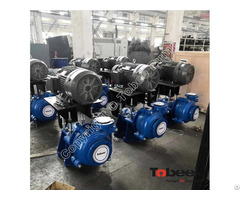 Tobee® 4x3d Ah Slurry Pump With Rubber Liners