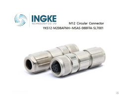 Ingke Yks12 M108afnh Direct Substitute Msas 08bffa Sl7001 8position M12 Circular Metric Connectors