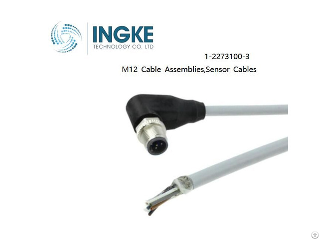 Ingke 1 2273100 3 M12 Cable Assemblies Sensor Cables Plug Male To Wire