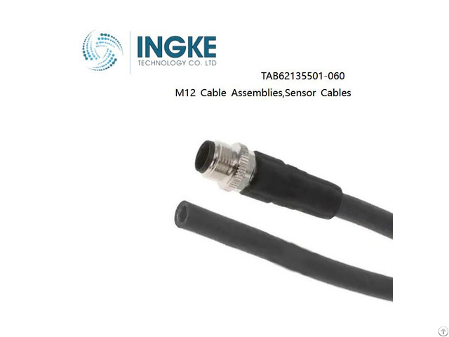 Ingke Tab62135501 060 M12 Cable Assemblies Sensor Cables Receptacle