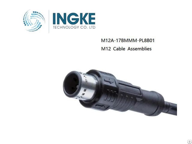 Ingke M12a 17bmmm Pl8b01 M12 Cable Assemblies Sensor Actuator Cables