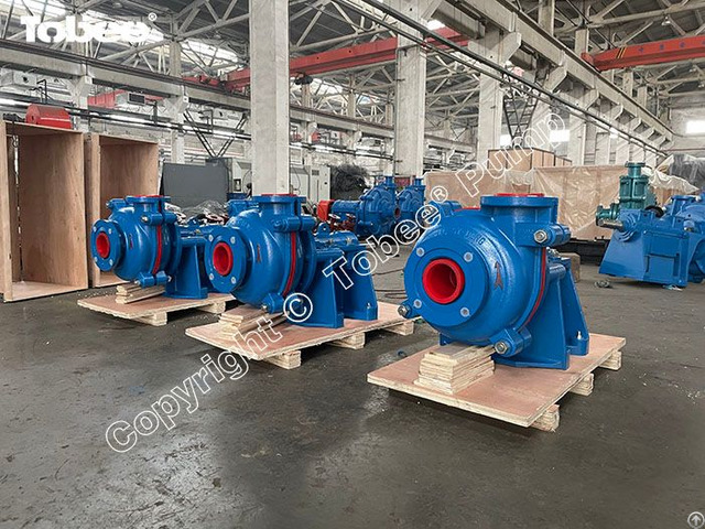 Tobee 4 3 Ddah Polyurethane Lined Slurry Pumps