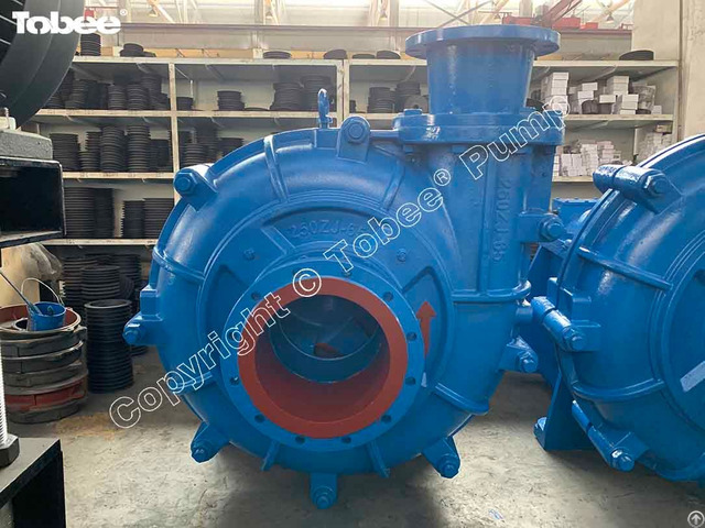 Tobee® 250zj I A65 Heavy Duty Slurry Pump Is A Single Stage