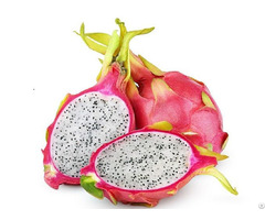 Natural Red And White Dragon Fruits