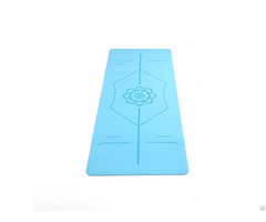 Wholesale Premium Gradient Eco Friendly Pu Natural Rubber Yoga Mat