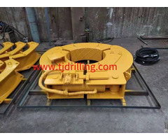 Od1200mm Hydraulic Casing Clamp With 1000mm And 880mm Insert For Pile Foundation Work