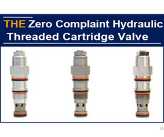 Among 20 Suppliers In 2 Years Only Aak Hydraulic Threaded Cartridge Valves Had No Complaints