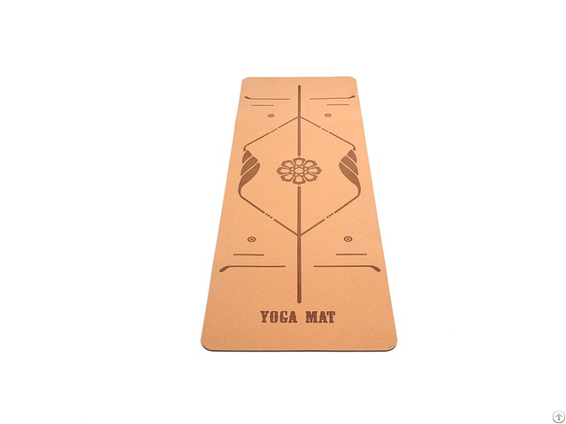 Wholesale Manufacturer Eco Friendly Tpe Rubber Natural Cork Yoga Mat