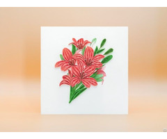 Flower Quilling Card 002