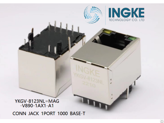 Ingke Ykgv 8123nl Direct Substitute Mag V890 1ax1 A1 Conn Jack 1port 1000 Base T