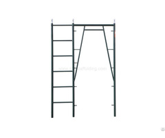 Scaffold With Ladder
